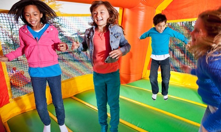 kids bouncing